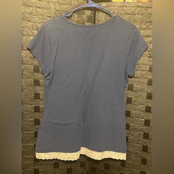 set of 4 Y2K Womens fashion bug shirts XL  blue, light pink, pink, brown Vintage - Picture 2 of 13